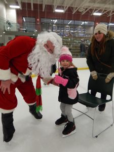 Skating with Santa, Steel